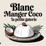 Blanc manger coco la petite gaterie, dessert créole et cartes de jeu