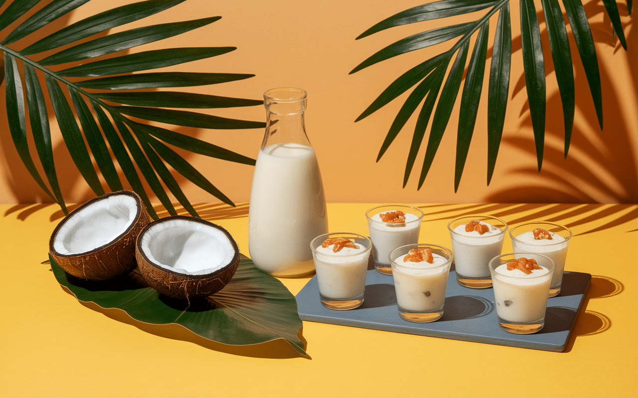 Recette blanc manger coco la petite gaterie, ingrédients créoles