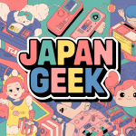 illustration colorée japan geek manga high tech