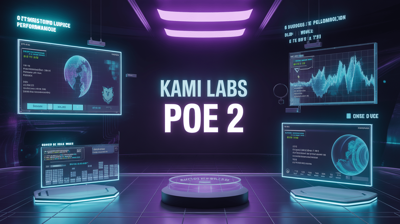 kami labs poe 2 interface optimisation holographique
