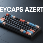 keycaps azerty sur clavier mecanique design