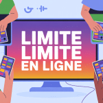 illustration limite limite en ligne avec joueurs connectés