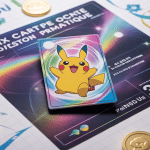 Carte pokemon évolution prismatique prix holographique graphique