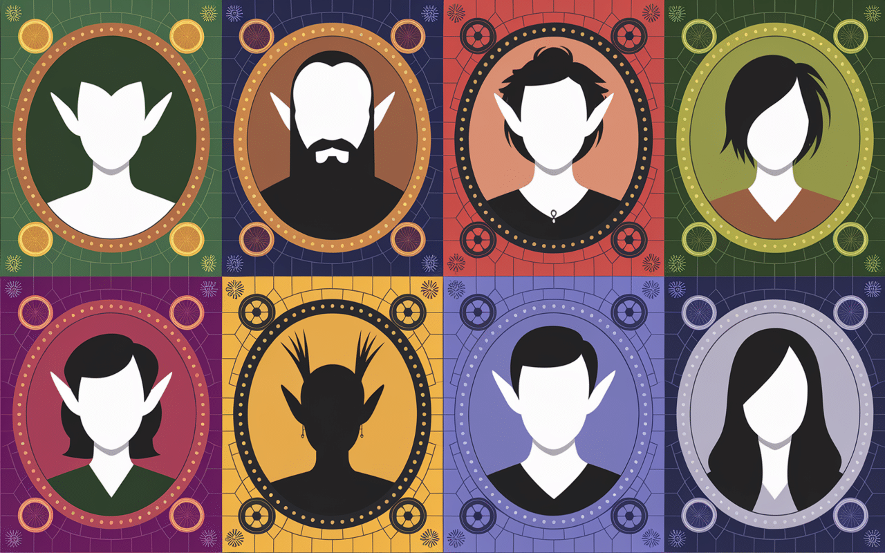 galerie race donjon et dragon différents personnages