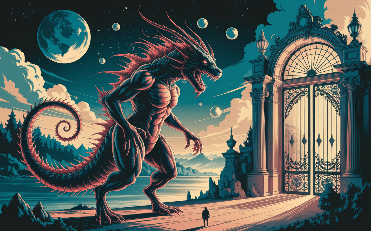 scene transformation reborn as a monster 2: rise of the beast god anime