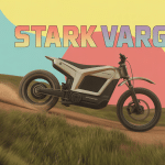 stark varg moto électrique action futuriste