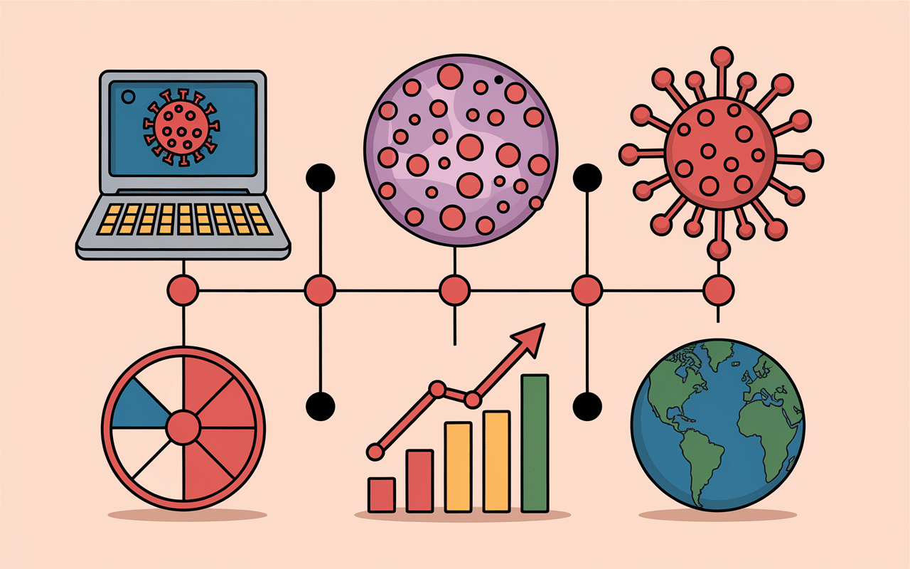 diagramme times bomb evolution timeline domaines