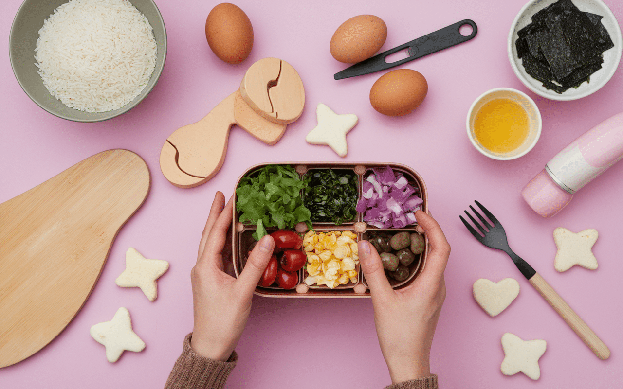 Préparer un bento mangas décoratif à la maison