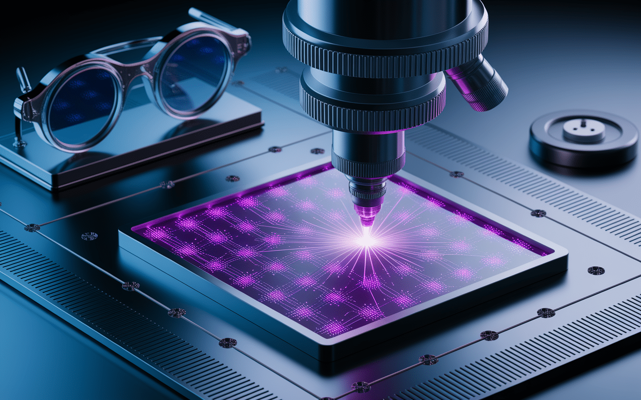 Schéma fonctionnement blacklight ret microfabrication