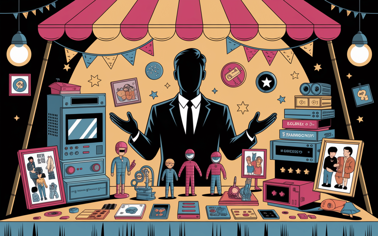 stand broc land geek brocante figurines retro comics