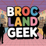 scene broc land geek convention stands figurines retro collection