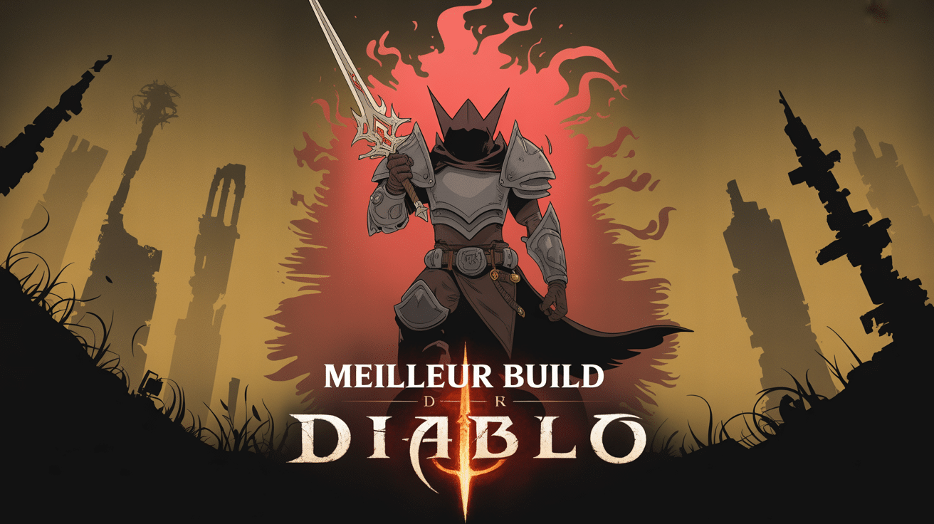 Guerrier épée flamboyante build Diablo 4