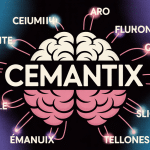Illustration cerveau connections mots cemantix