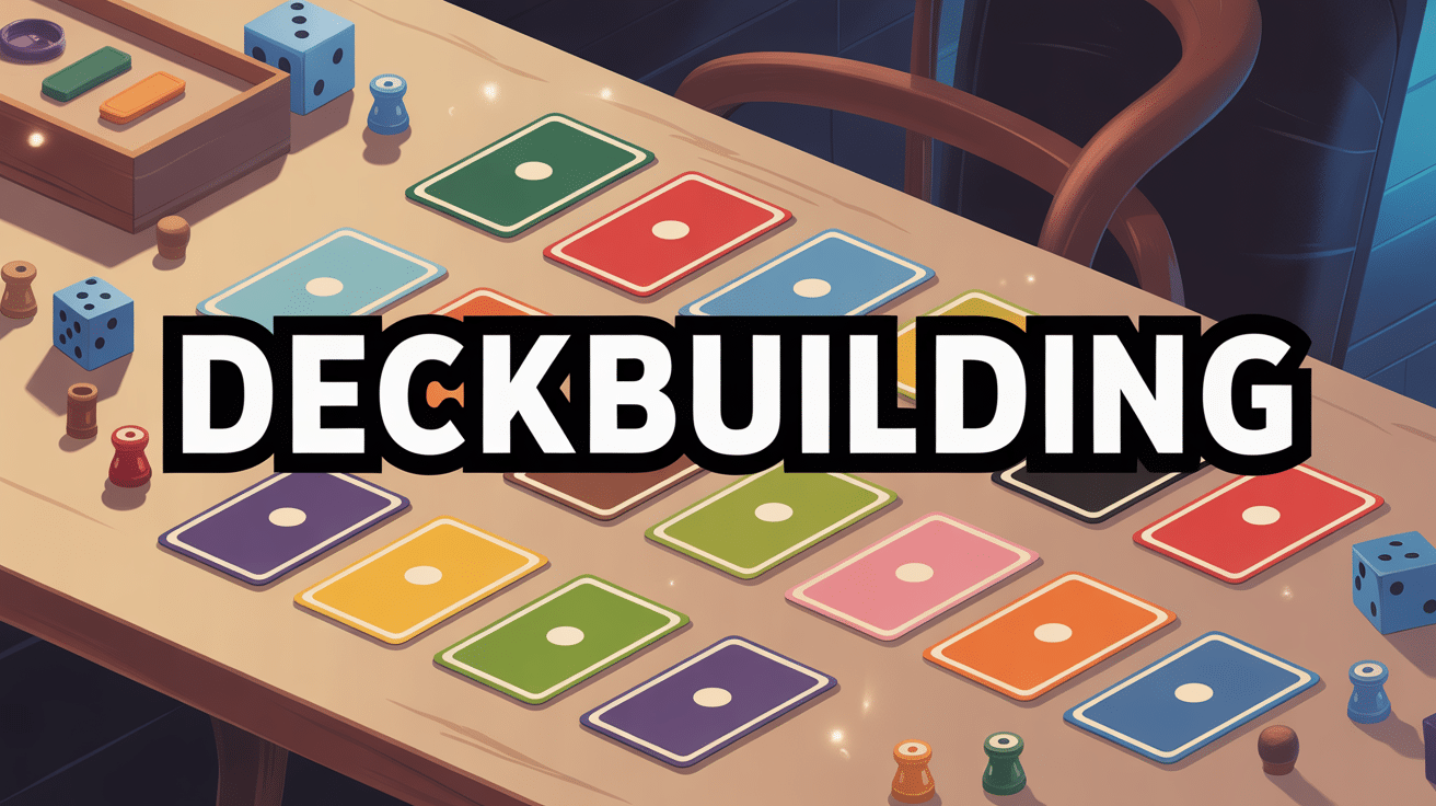 illustration deckbuilding cartes stratégie