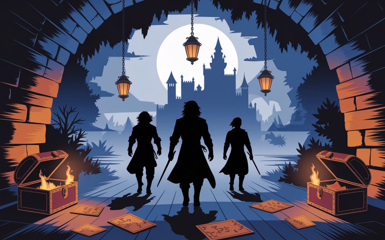 Exploration coopérative Dice Throne Adventure héros dés cartes