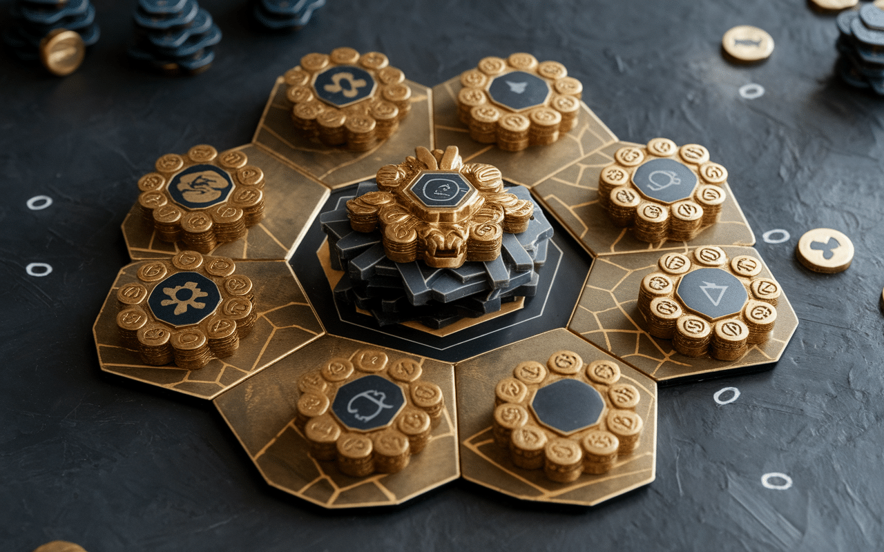 Mécaniques Dice Throne Adventure dés cartes boss