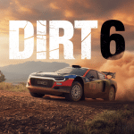 dirt 6 voiture rally soulevant poussière montagne
