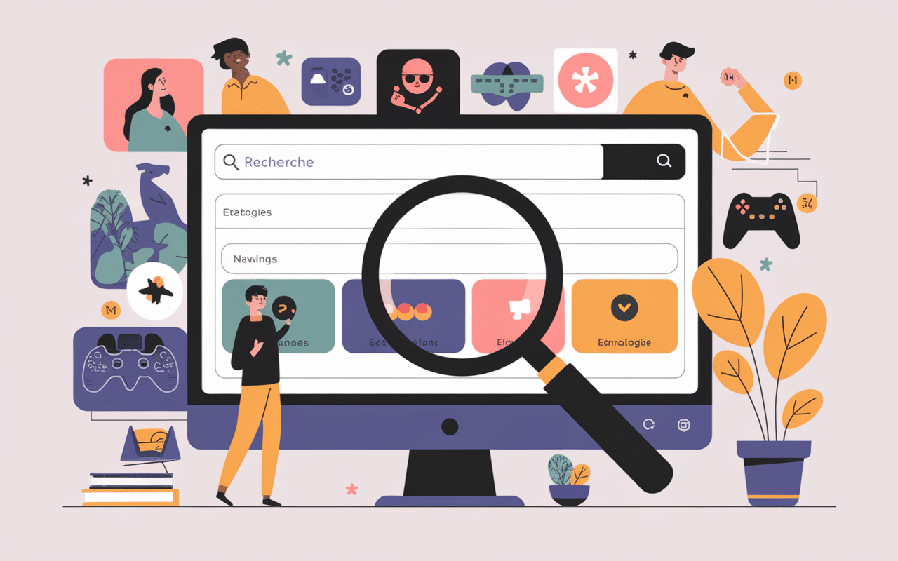 interface disboard recherche serveurs discord