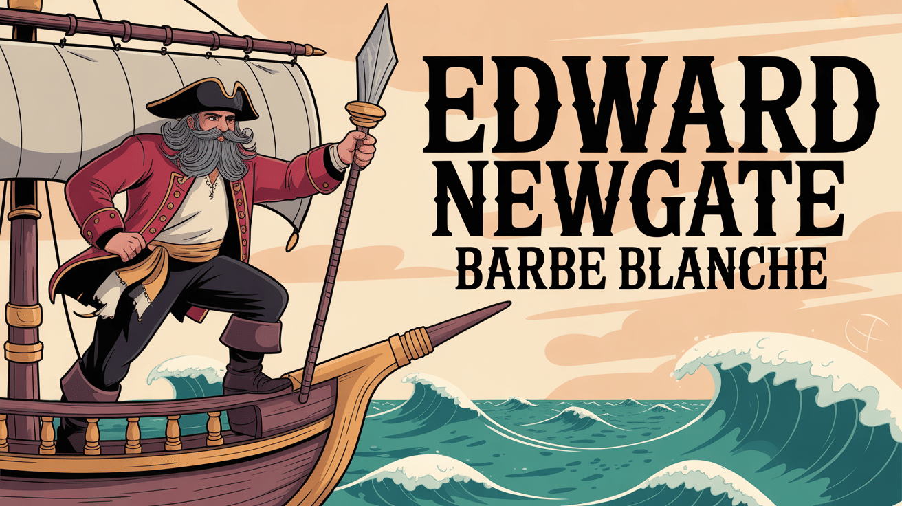 edward newgate whitebeard capitaine pirate sur navire