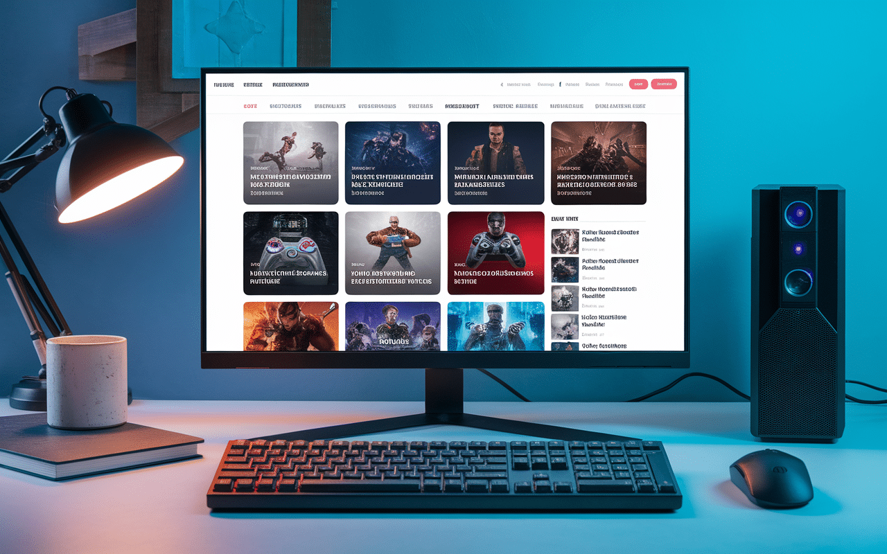 page d'accueil gamekyo actu jeux video