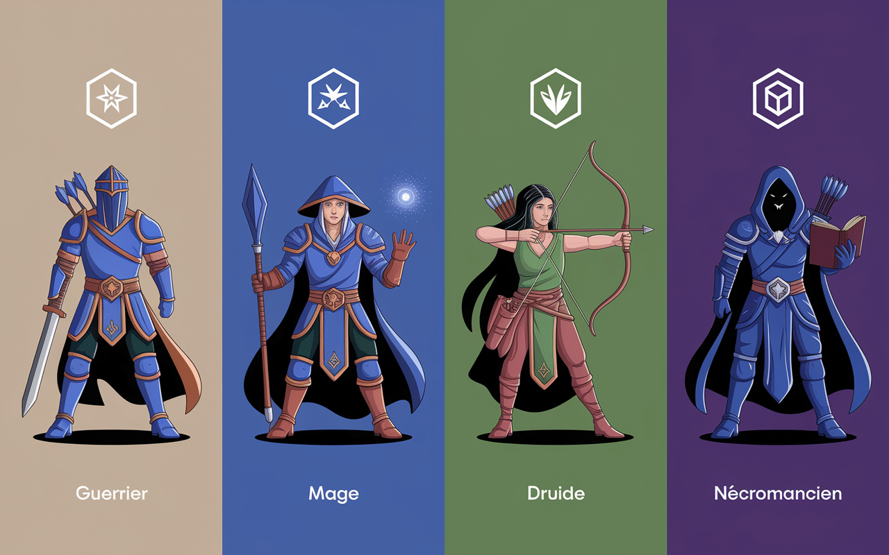guide diablo 4 cinq classes héros