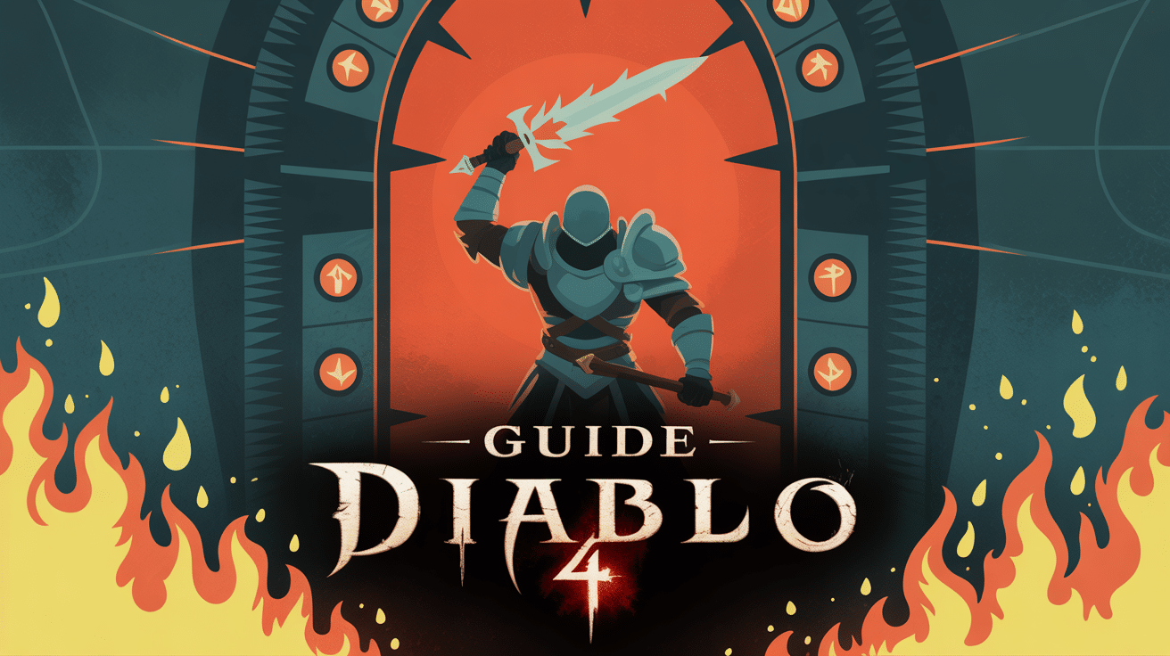 guide diablo 4 illustration guerrier portail démoniaque