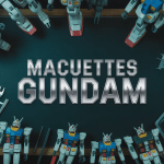 Atelier de maquettes Gundam et outils