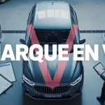 marque en v sur voiture, expert et documents