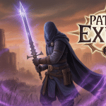 path of exile 2 guerrier armure sombre épée magique