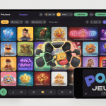 interface poki jeux gratuits ordinateur mobile