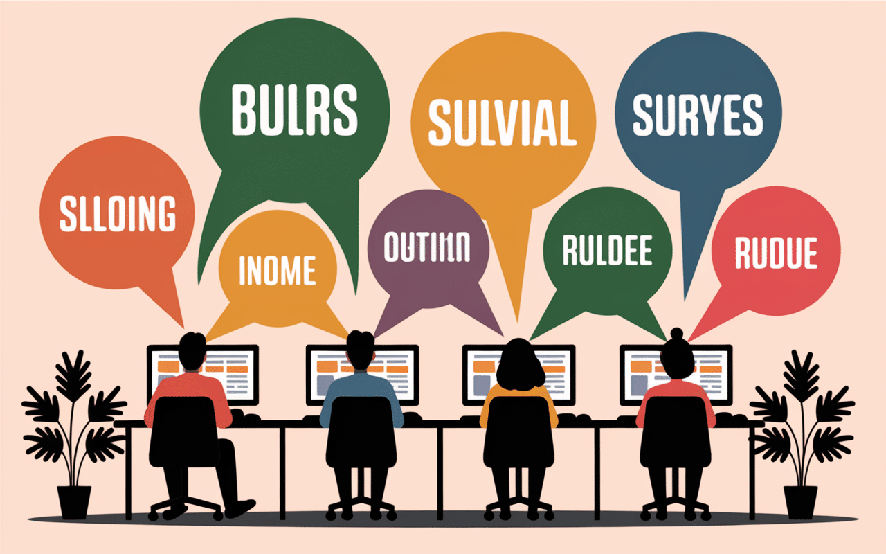 Joueurs devant écran bulles mots cemantix