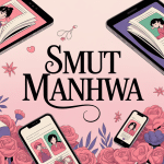 Smut manhwa personnages coréens ambiance romantique digital