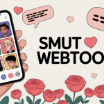 Smut webtoon sur smartphone
