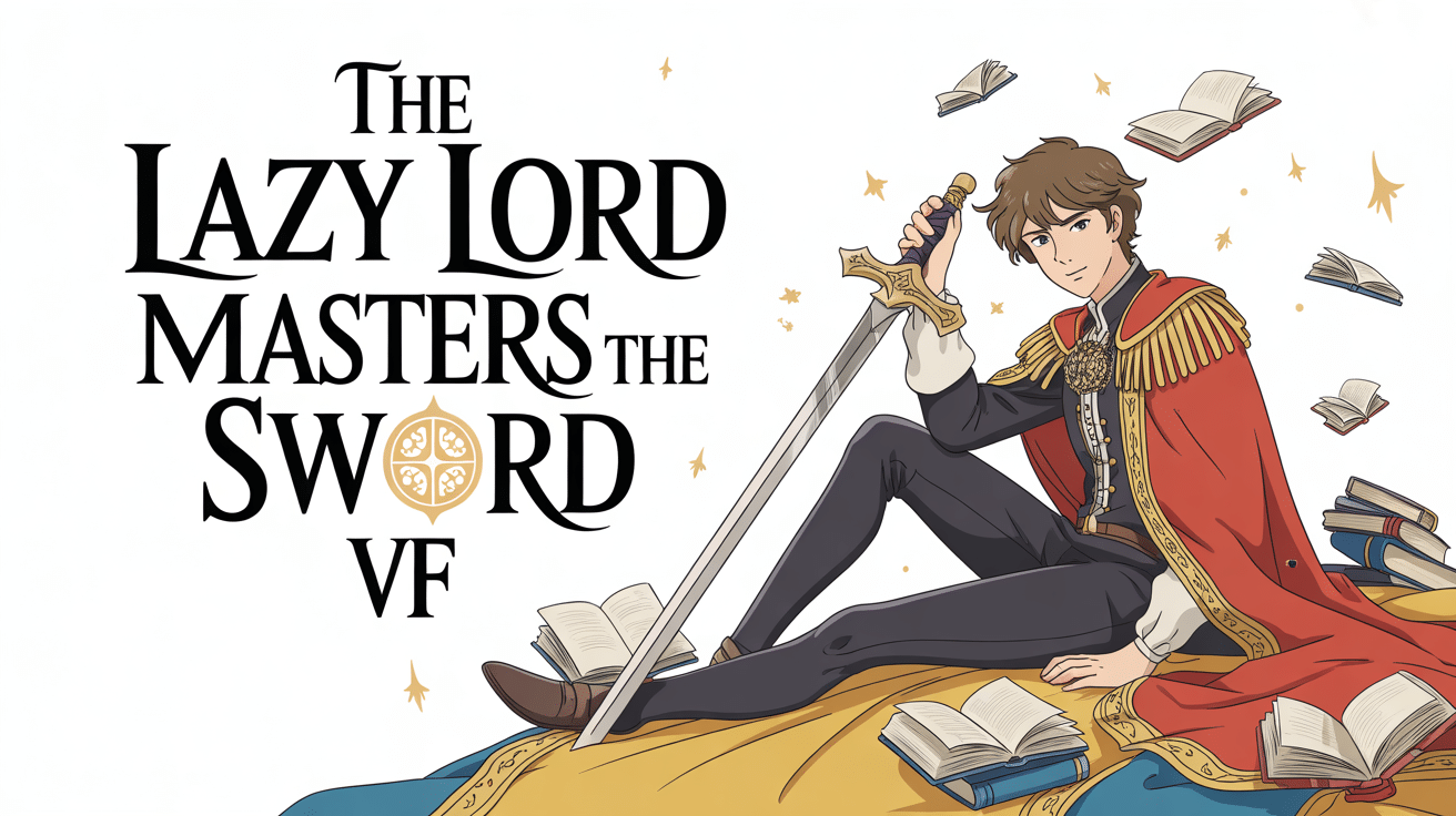 the lazy lord masters the sword vf illustration jeune homme noble epée