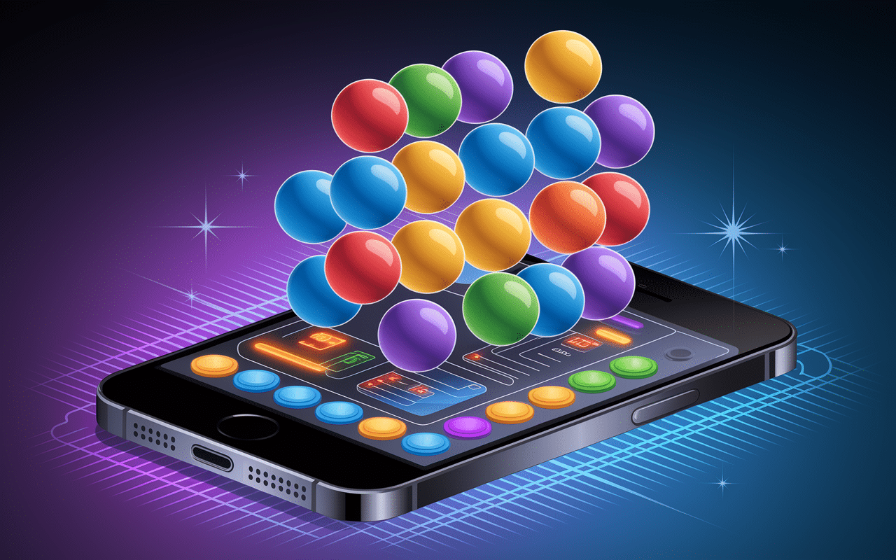 tsumi tsumi jeu mobile pile couleurs