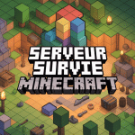 monde cubique survie minecraft serveur aventure