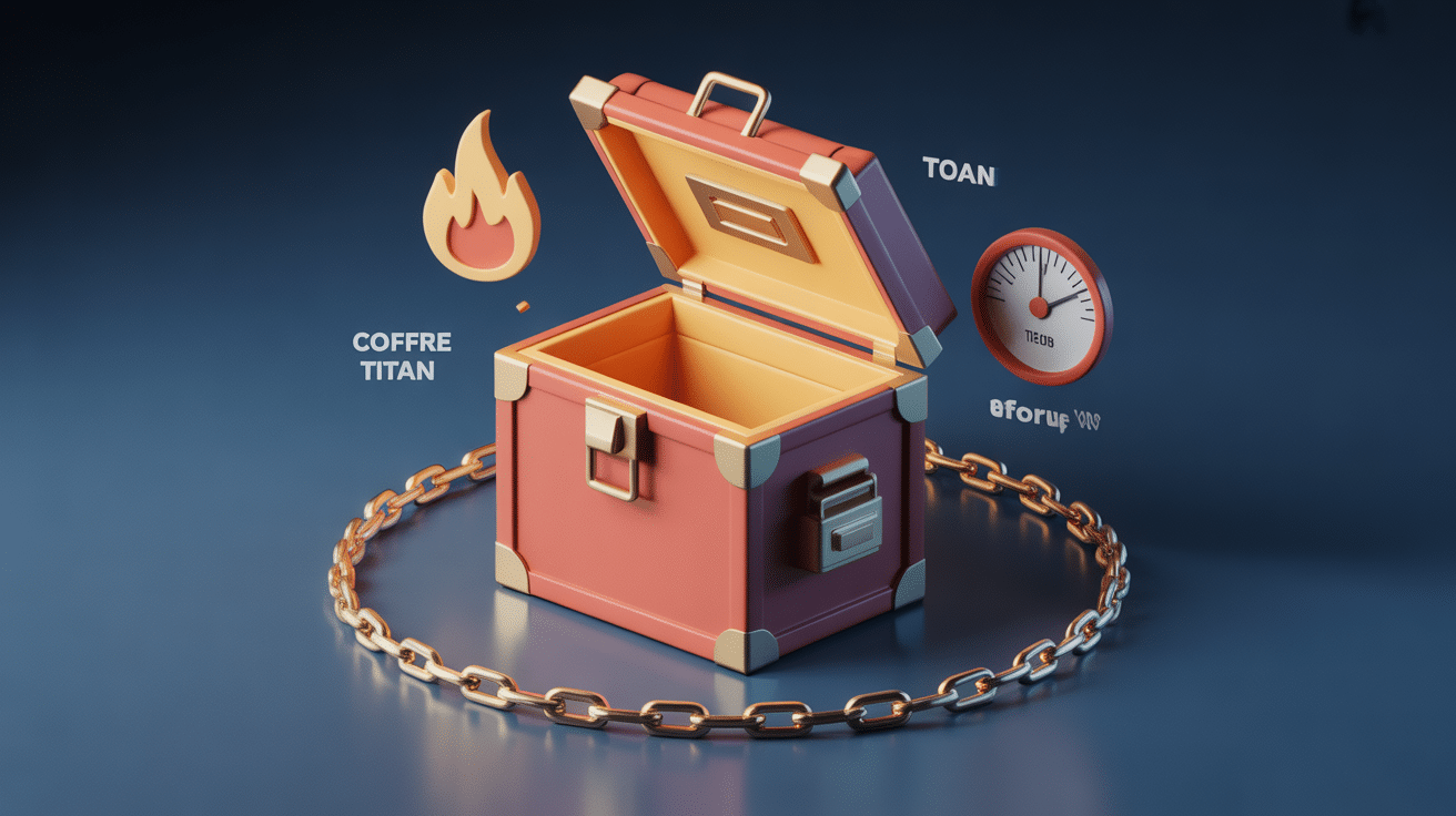 Visuel coffre titan protection feu et anti-effraction