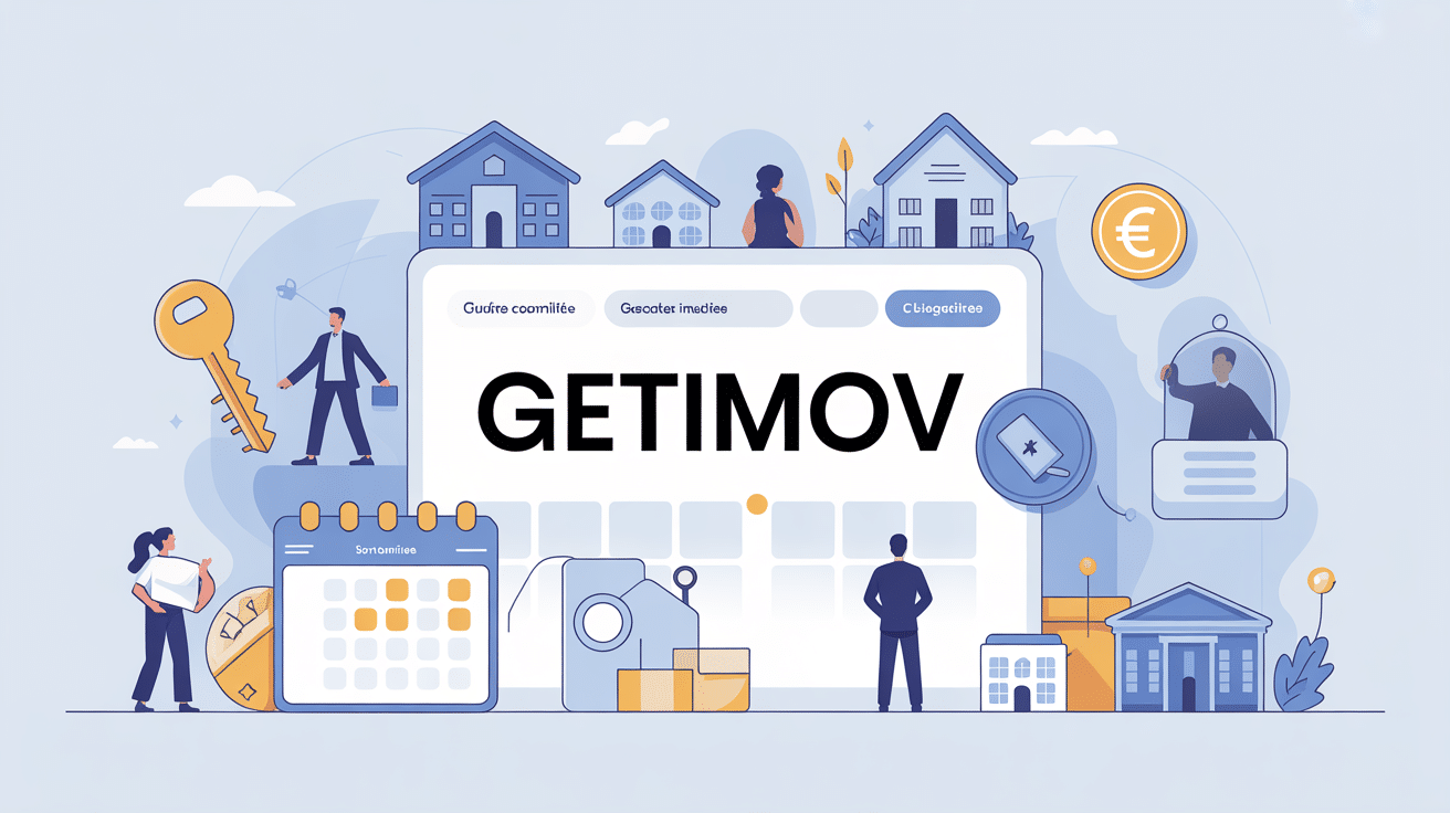 Illustration tableau de bord getimov, guide 2025