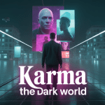 karma: the dark world guide complet atmosphère dystopique