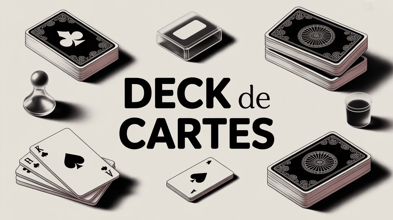 les deck visuel poker tarot magie collection