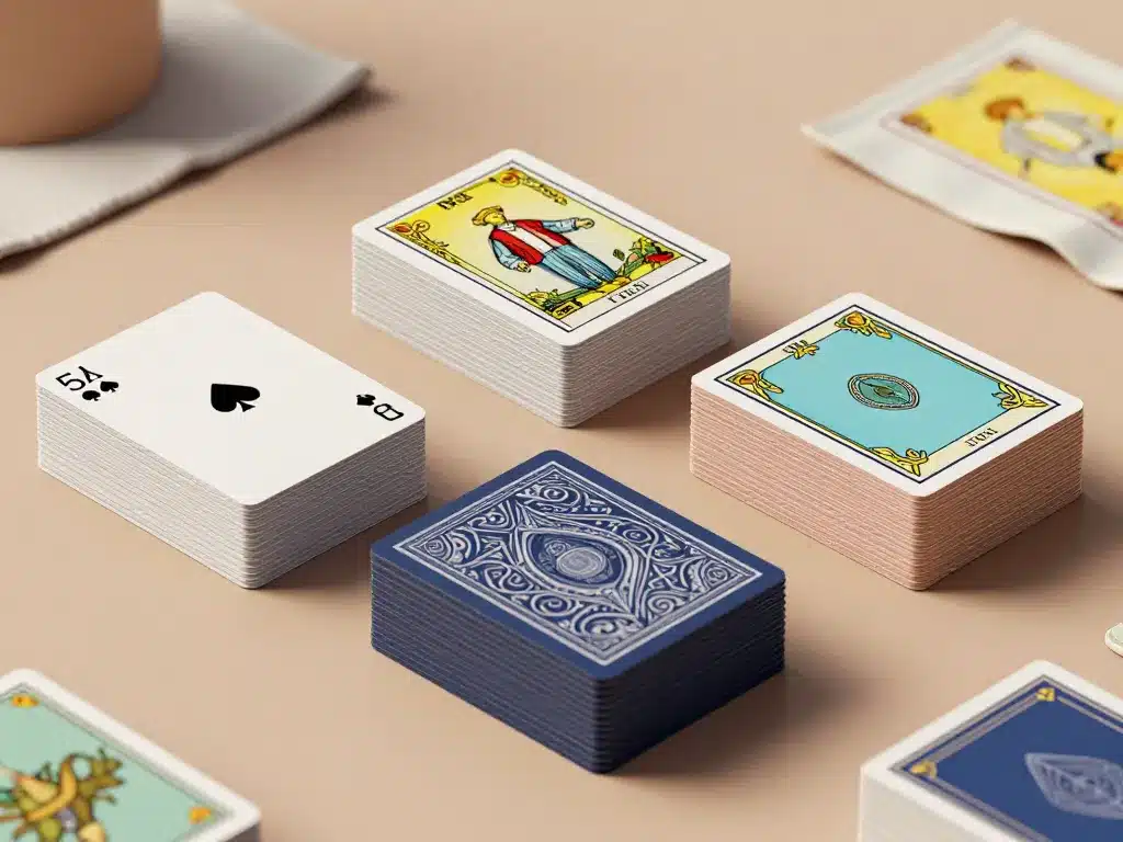 les deck types comparés poker tarot magie collection