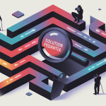 Illustration guide pedantix solution, labyrinthe et loupe