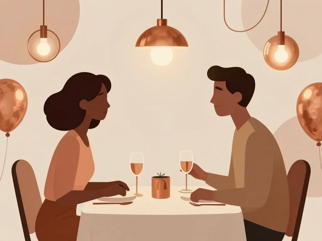 Idées célébration cuivre 32 ans de mariage