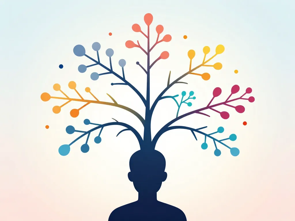 Framindmap idées structurées silhouette humaine branches