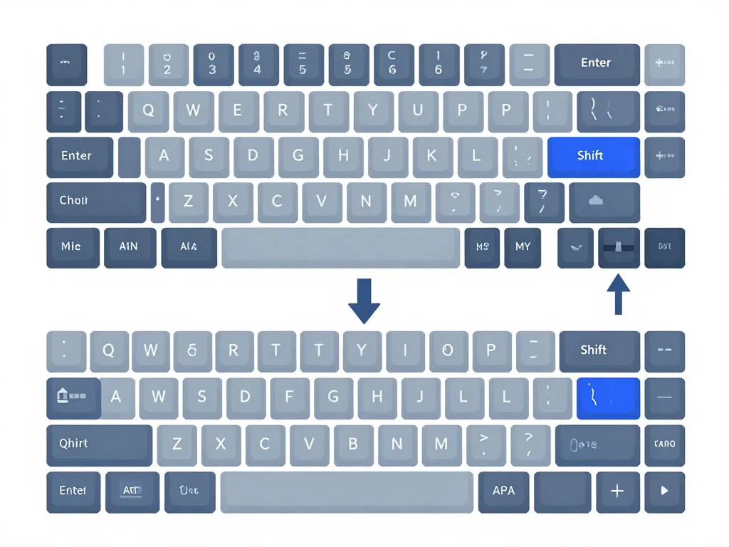 Diagramme keycap azerty vs qwerty et iso ansi