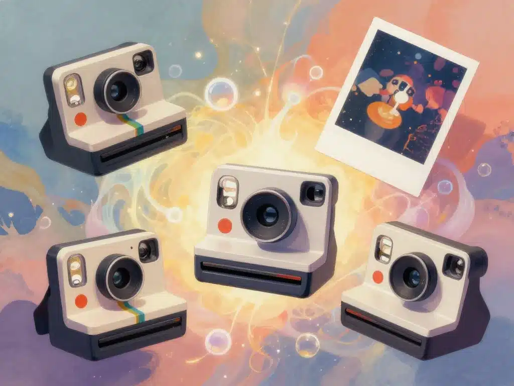 Symbolique meilleur polaroid vintage et moderne