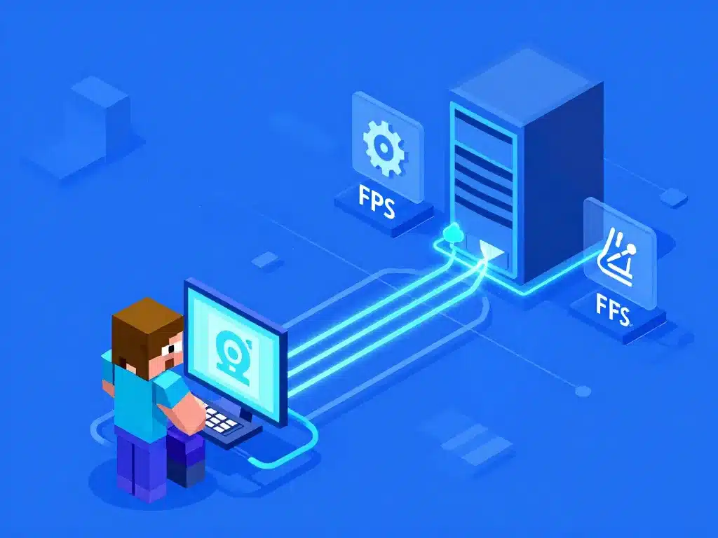 optimisation technique serveur minecraft 1.8 fps connexion