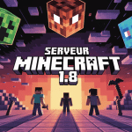 illustration serveurs minecraft 1.8 pvp factions skyblock minijeux