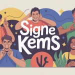 illustration signe kems culture populaire