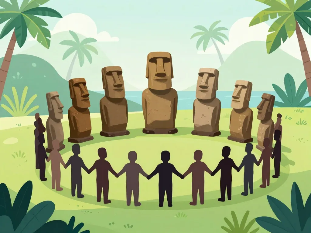 statut moai origines culturelles et organisation collective
